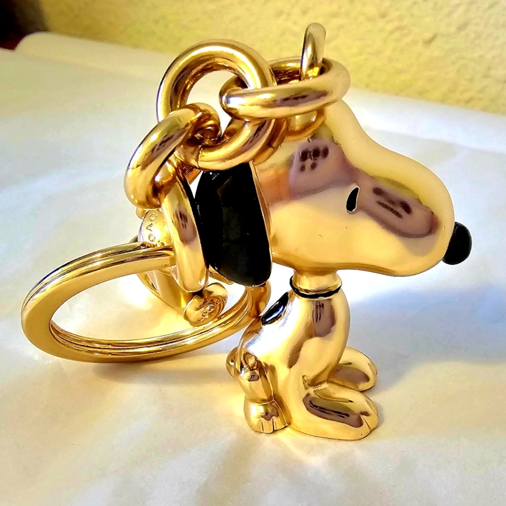 Coach X Peanuts Snoopy Bag Charm